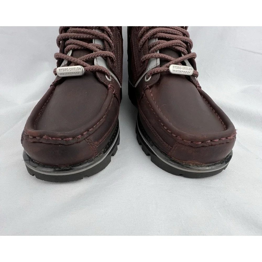 Rockport XCS Umbwe II Burgundy Waterproof Mweka Casual Dress Boots Men Sz 8